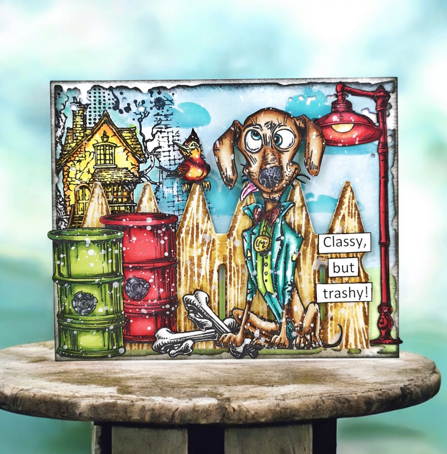 #1270 - A6 Stamp Set - Wacky Woof Tales