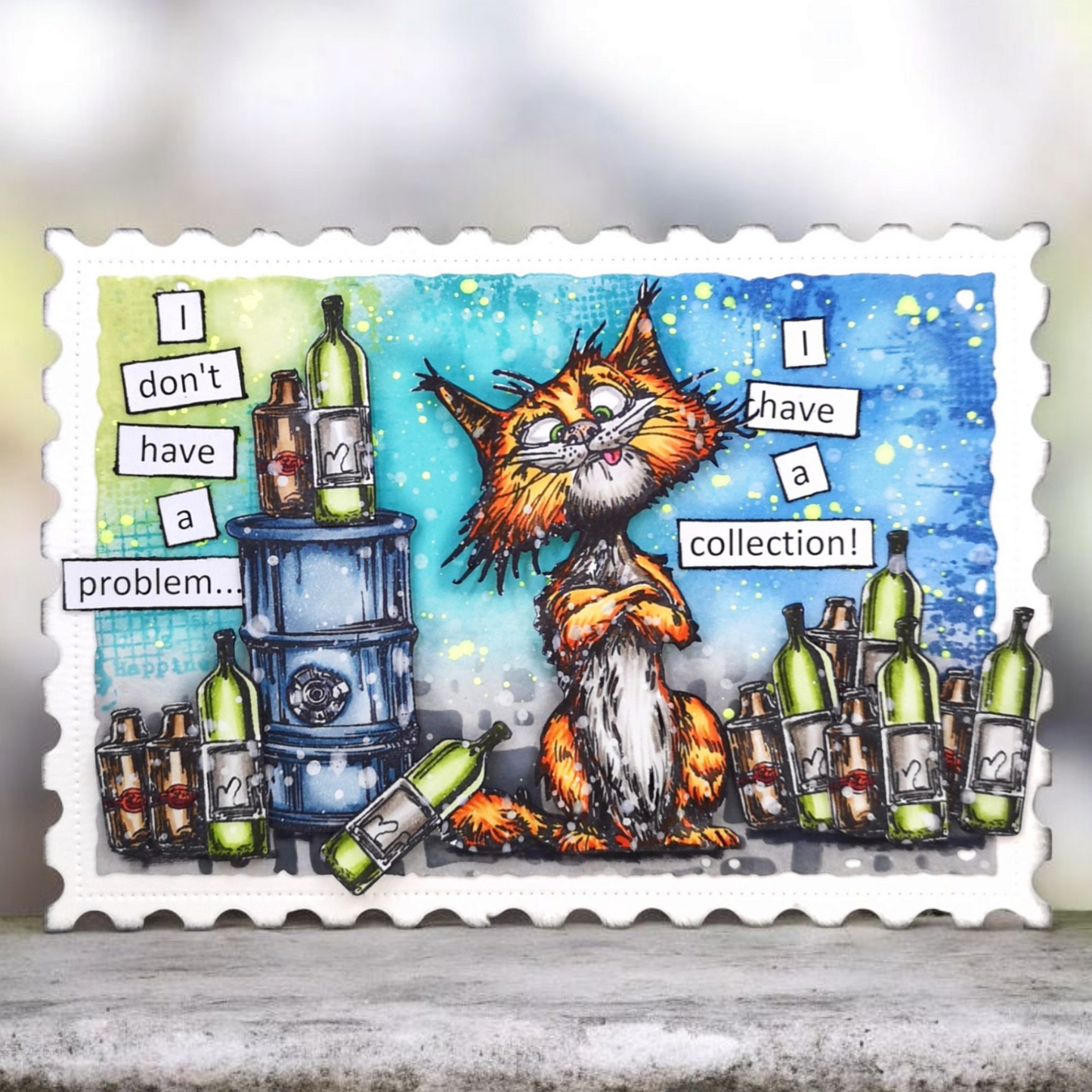 #1270 - A6 Stamp Set - Wacky Woof Tales