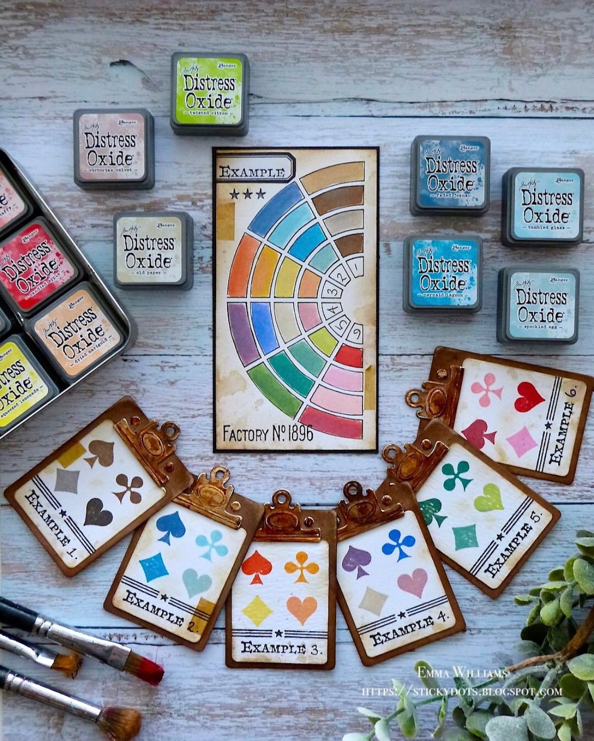 Ranger Tim Holtz Distress® Mini Oxide Ink Pads Kit #11 with Reinkers