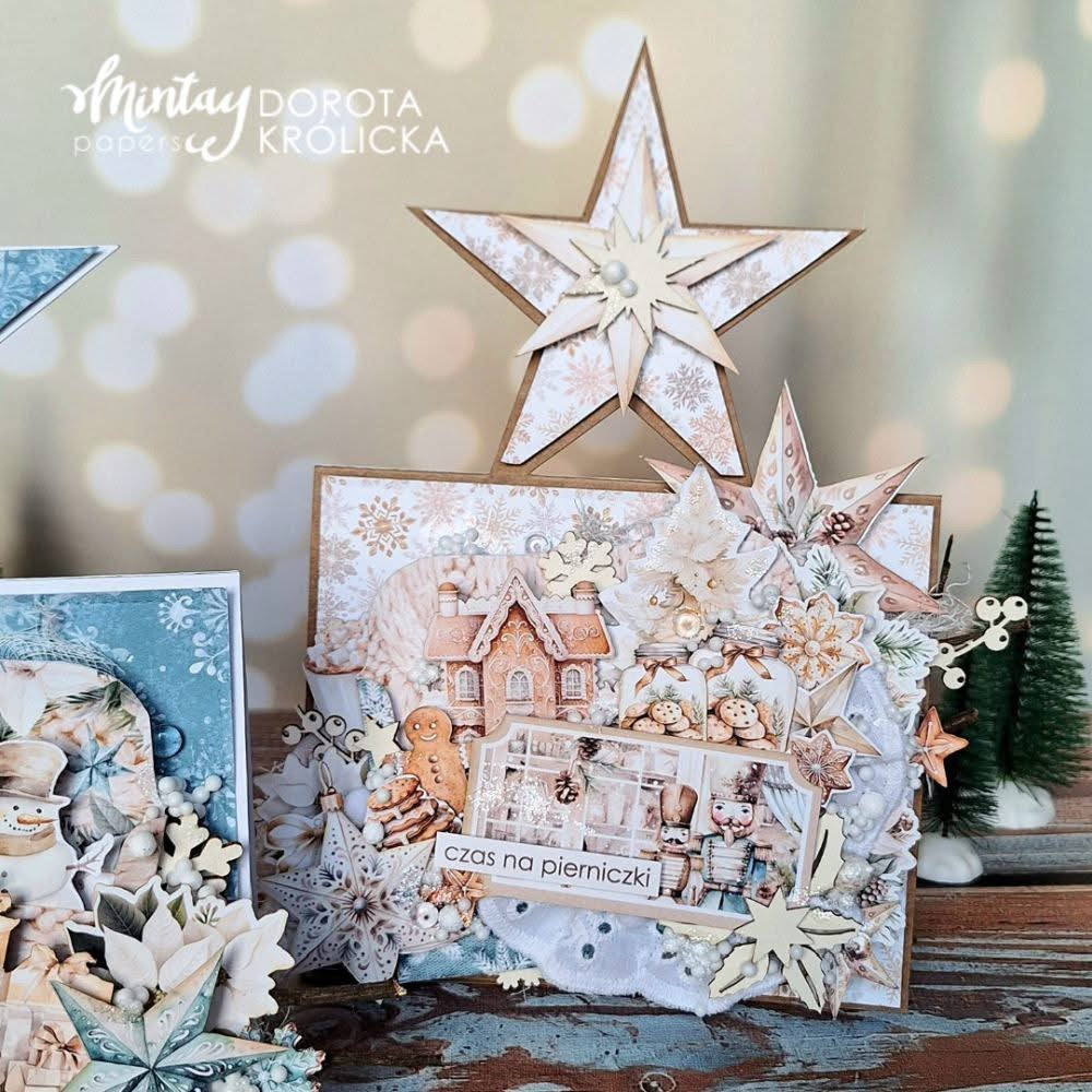 Mintay Basic Star Card Base Kraft (5pcs)