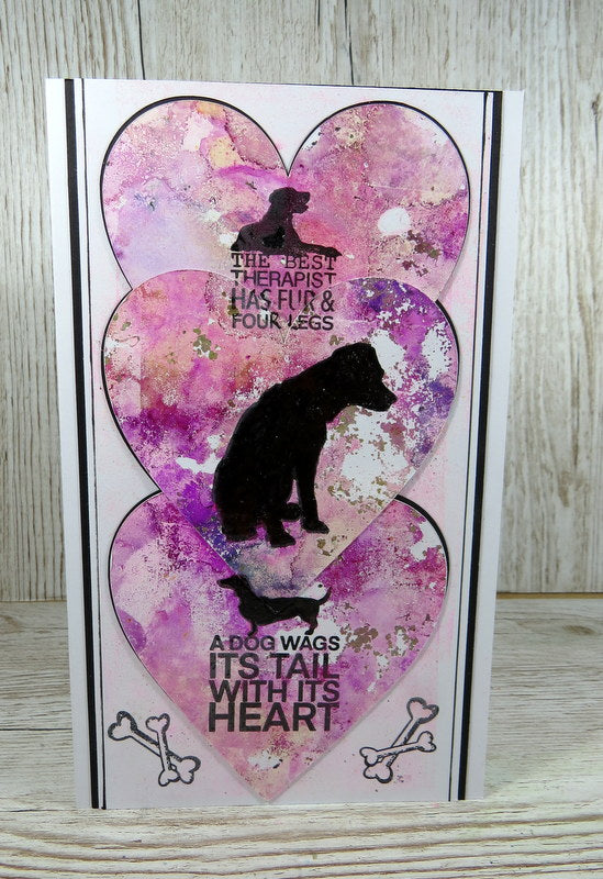 TP-862 - A5 Clear Stamp Set - Canine Dreams