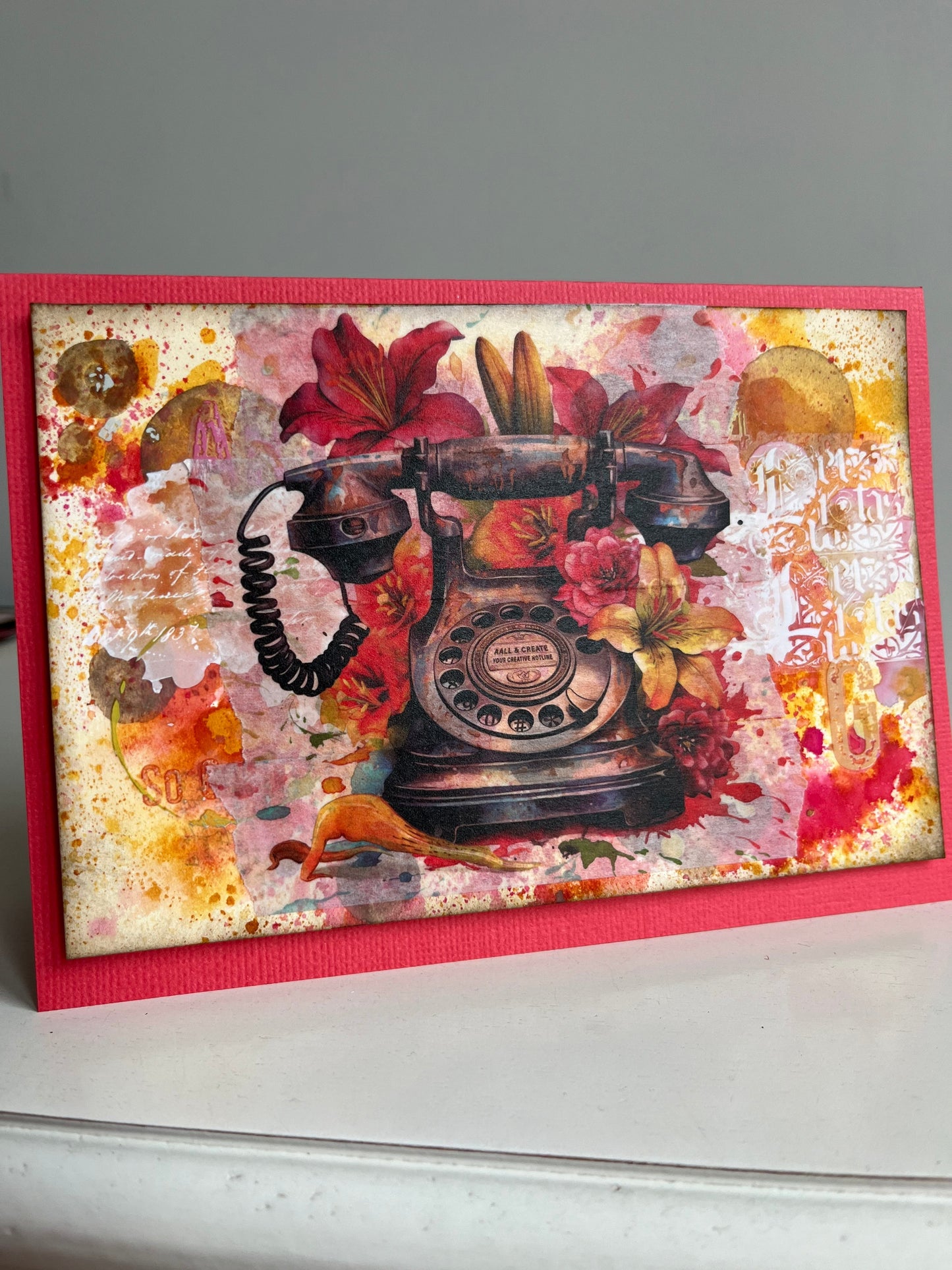 8 x Washi tapes - Flamingo Go Go - Bouquet Calling