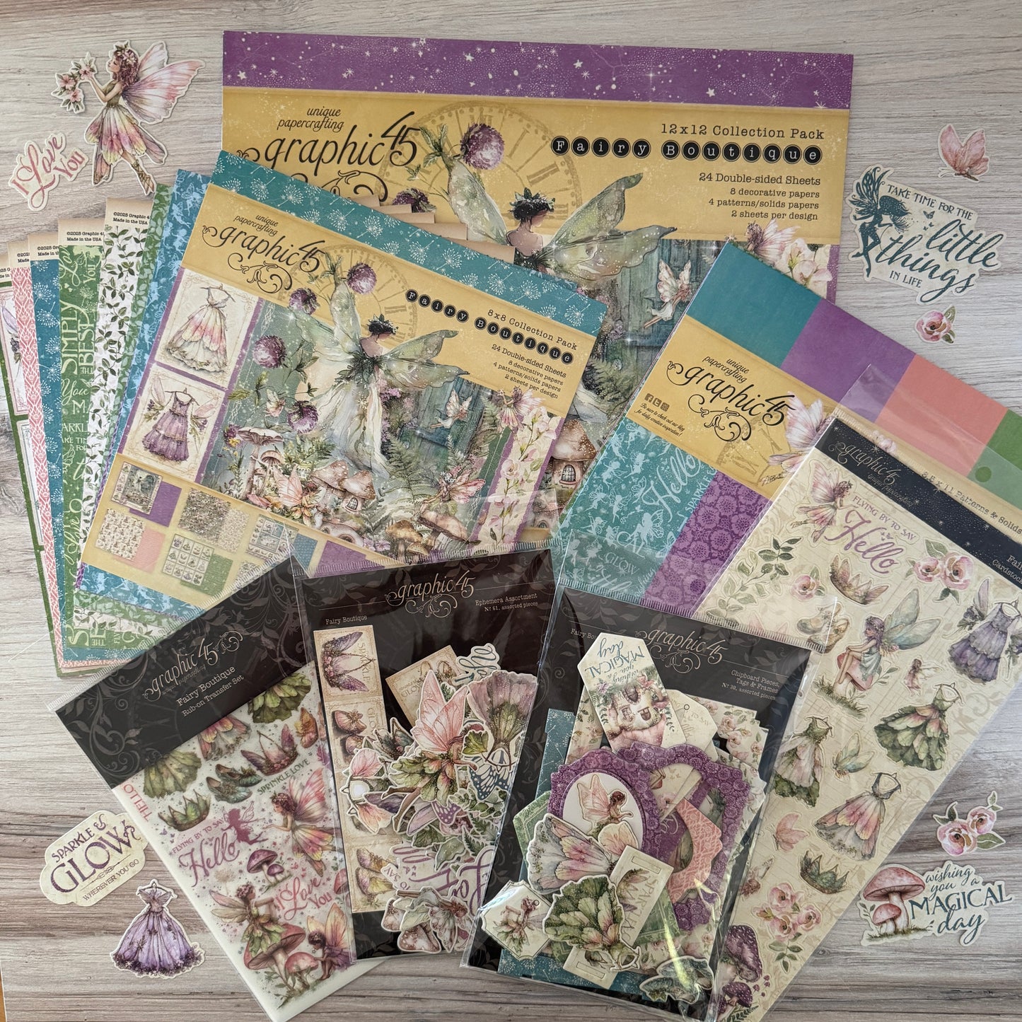 Graphic 45 Fairy Boutique Complete Collection