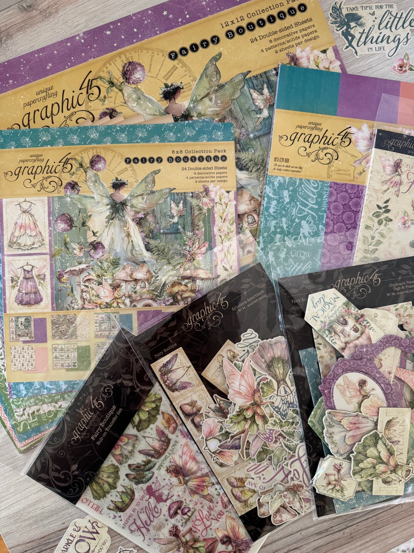 Graphic 45 Fairy Boutique Sticker Set