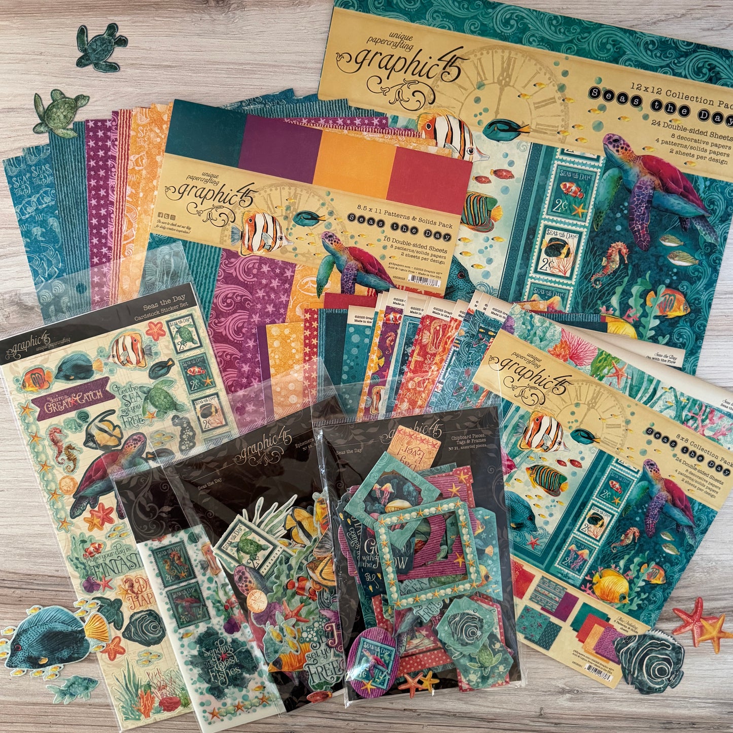 Graphic 45 Seas the Day Complete Collection