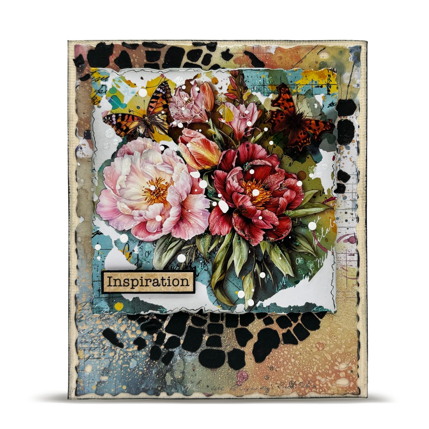 #RO-24 - A5 Rub-Ons - Zesty Blossoms