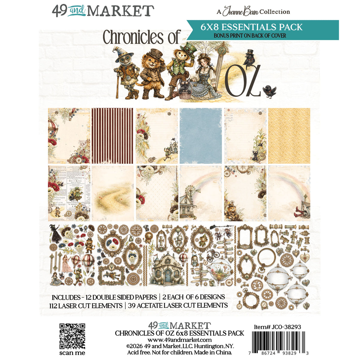 49 And Market Chronicles of Oz 6x8 Essentials Pack
