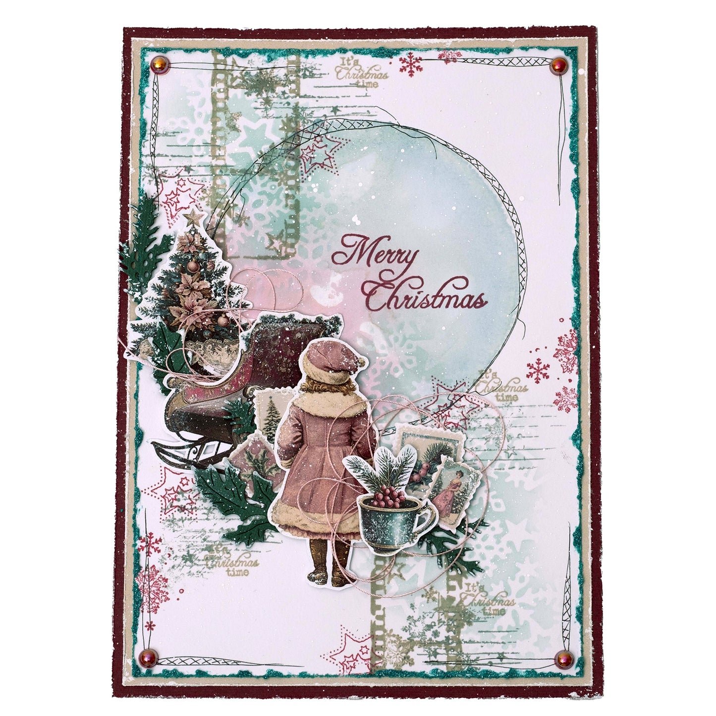 Studio Light Jenine's Mindful Art Christmas Blush Die Bundle