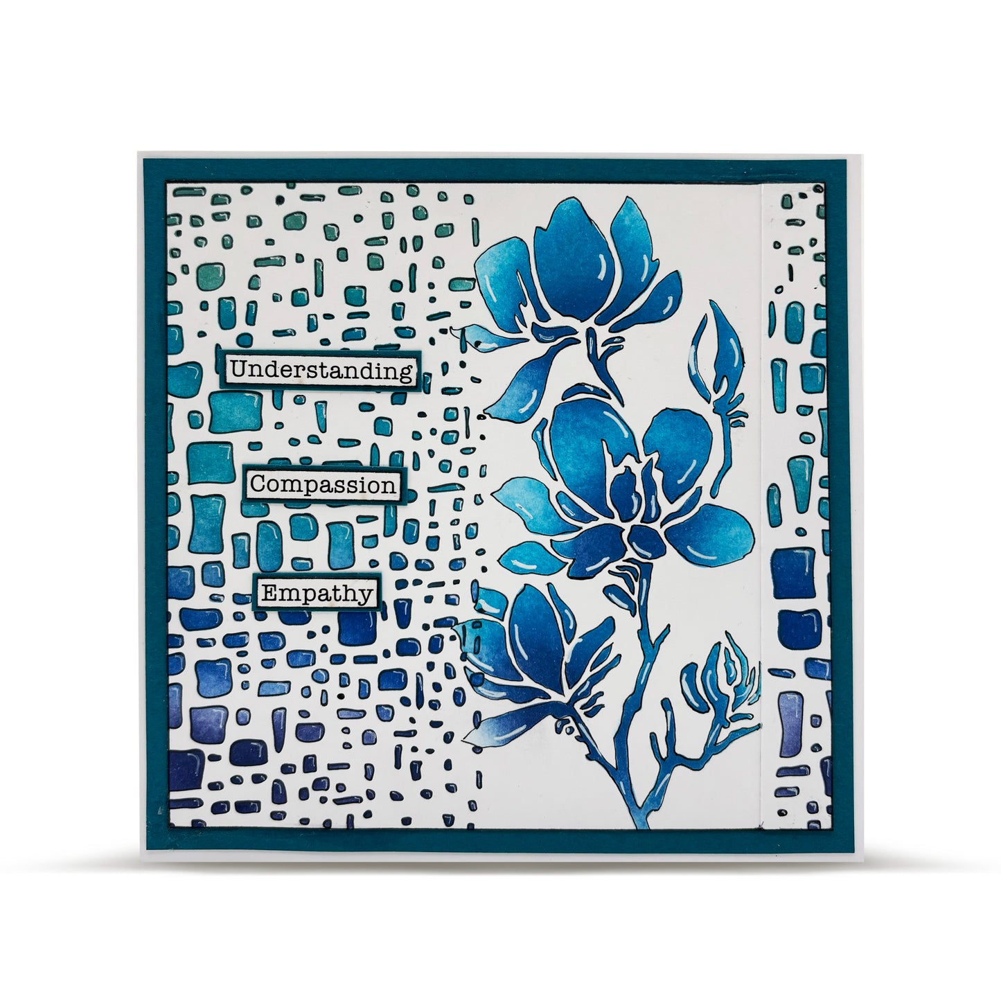 #246 - 6x6 (inch) Stencil - Breaking Point