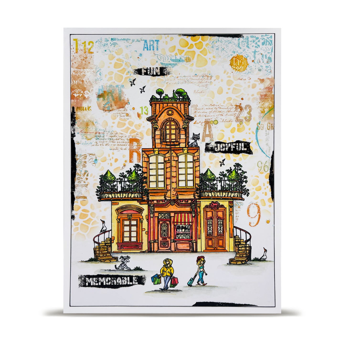 #2 - A5 Rub-Ons - Teal Dreams