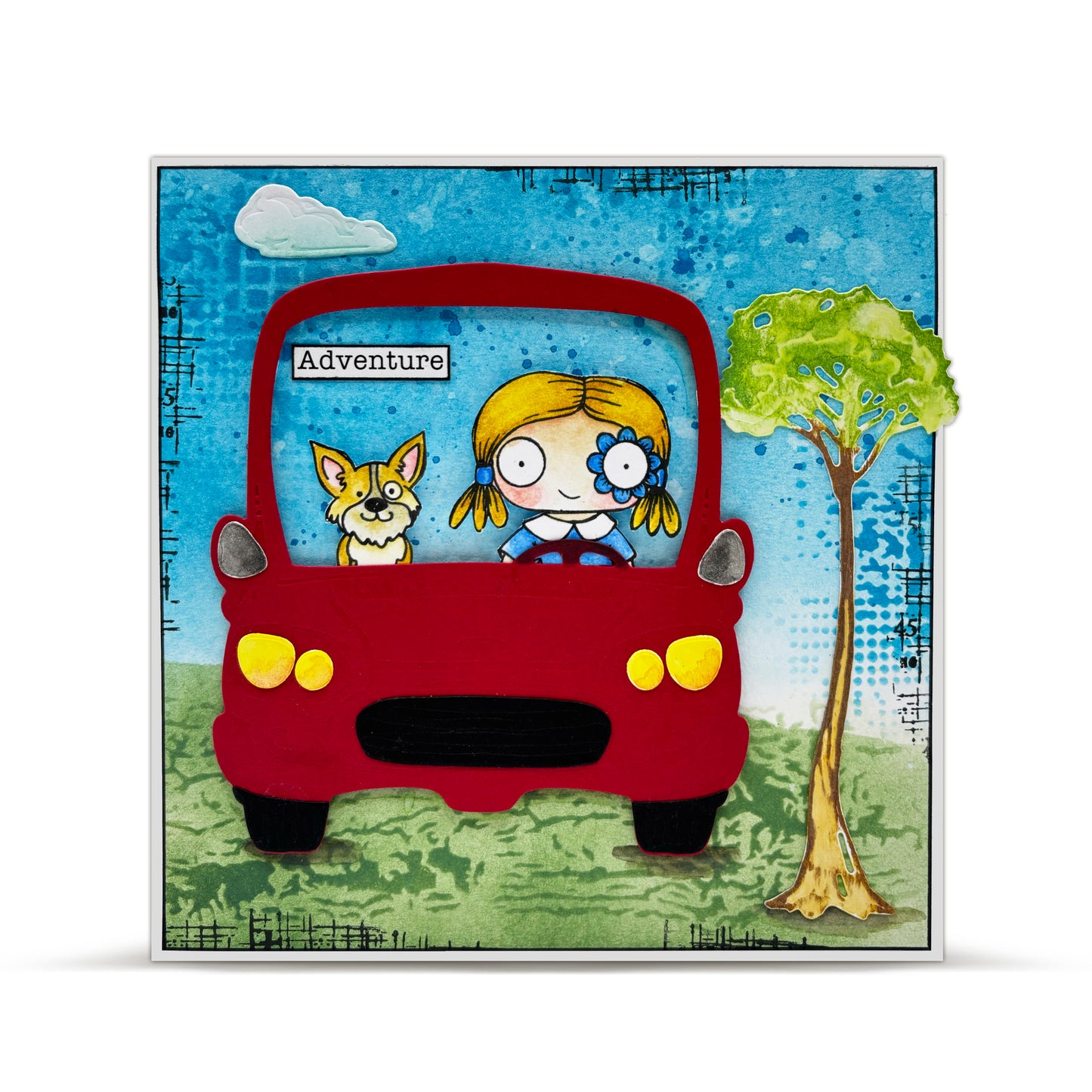 #873 - A7 Clear Stamp Set - Wales