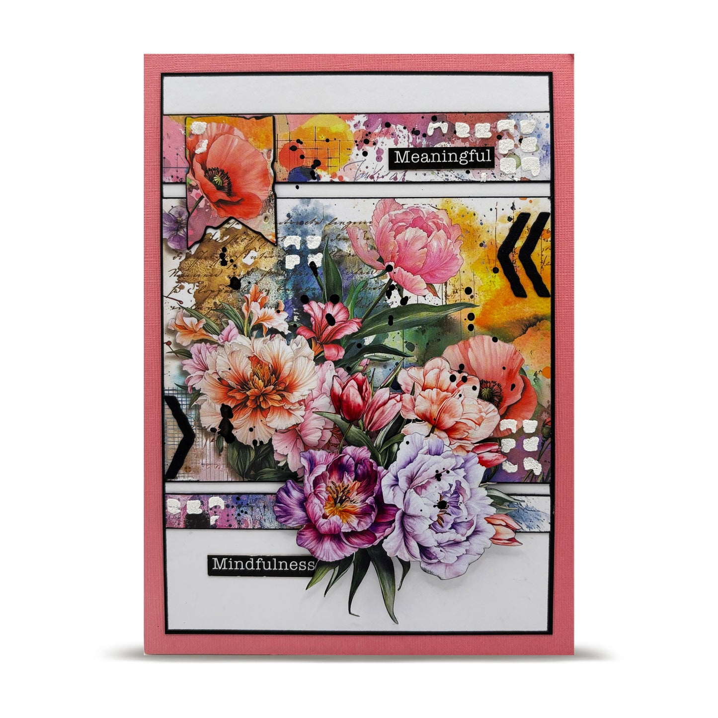 #PA-41 - A5 Design Paper - Colour Me Floral