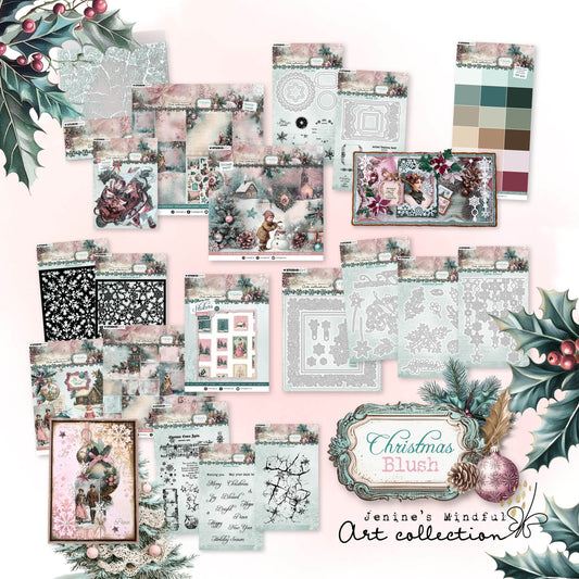 Studio Light Jenine's Mindful Art Christmas Blush Complete Collection