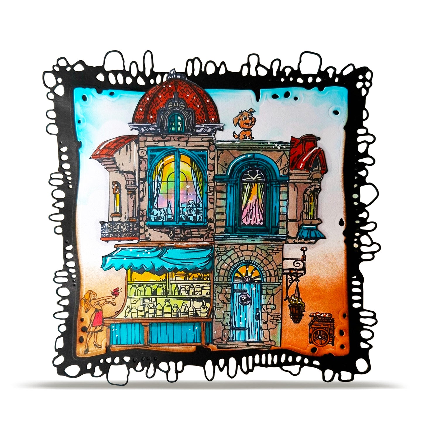 TP-1475 - A6 Stamp Set - The Little Borough