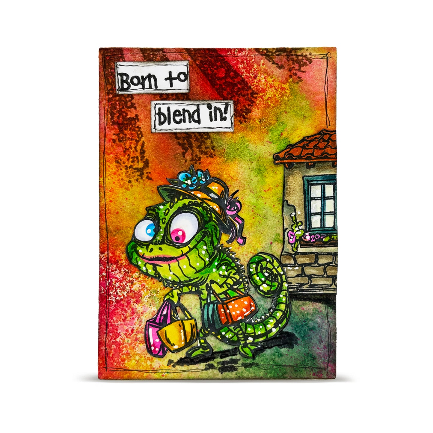 TP-1232 - A5 Stamp Set - Gang Avenue