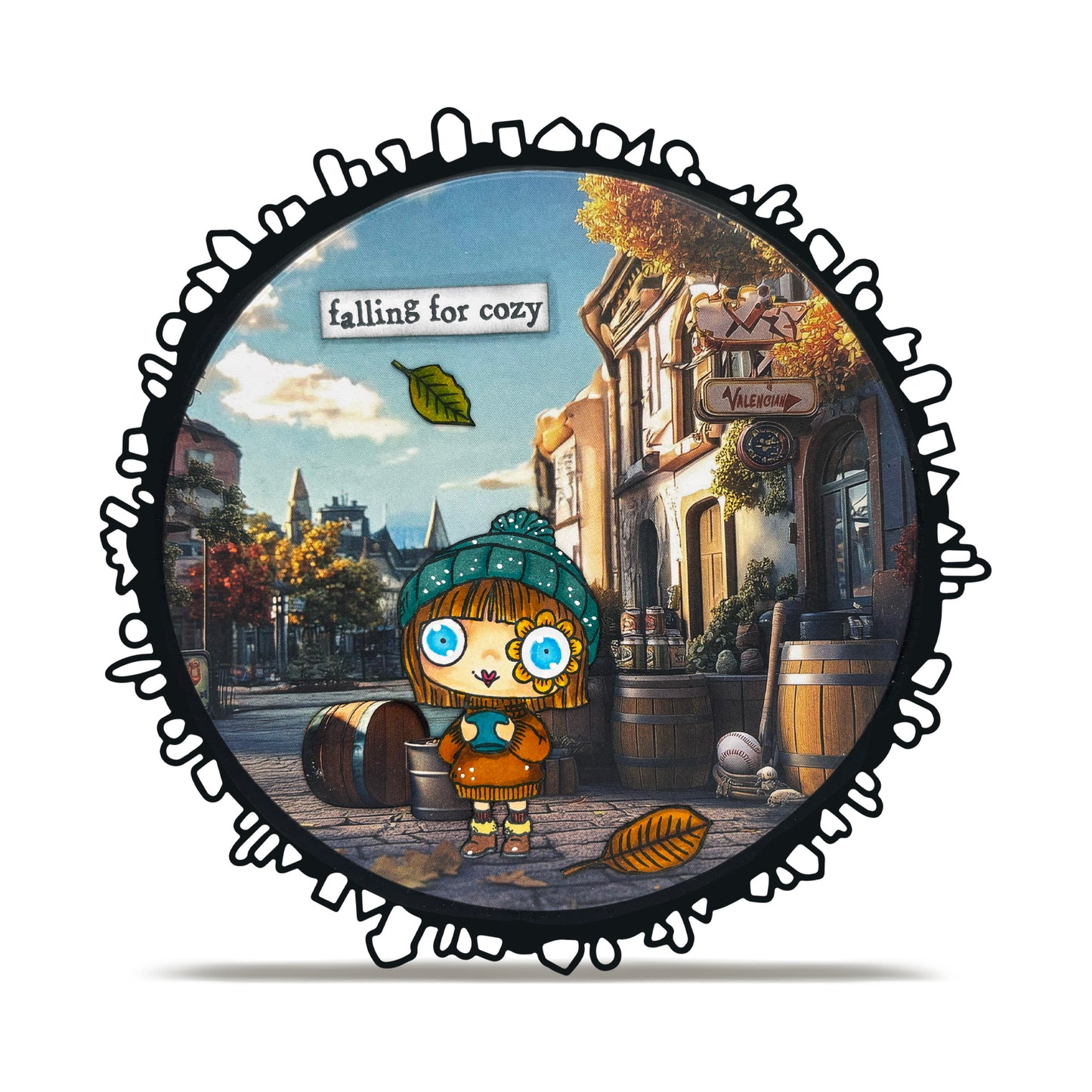 #PA-39 - 6 x 6 (inch) Design Paper - Tropical Alleyways