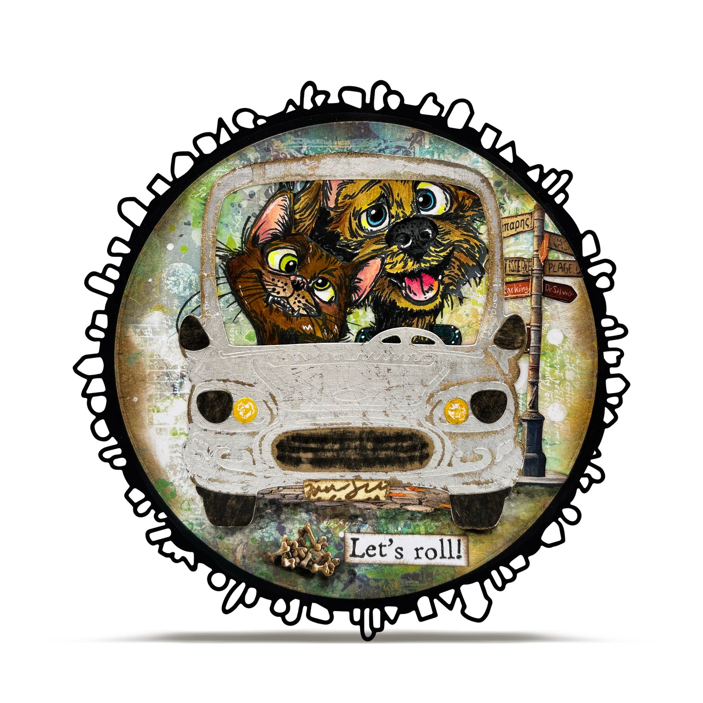 #652 - A6 Clear Stamp Set - Caravan