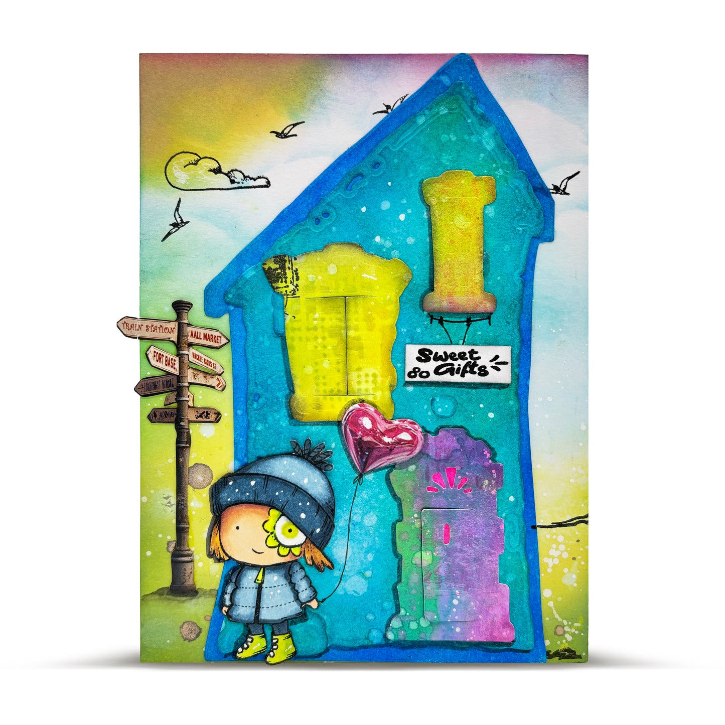 #1045 - A5 Stamp Set - Sugar Delights