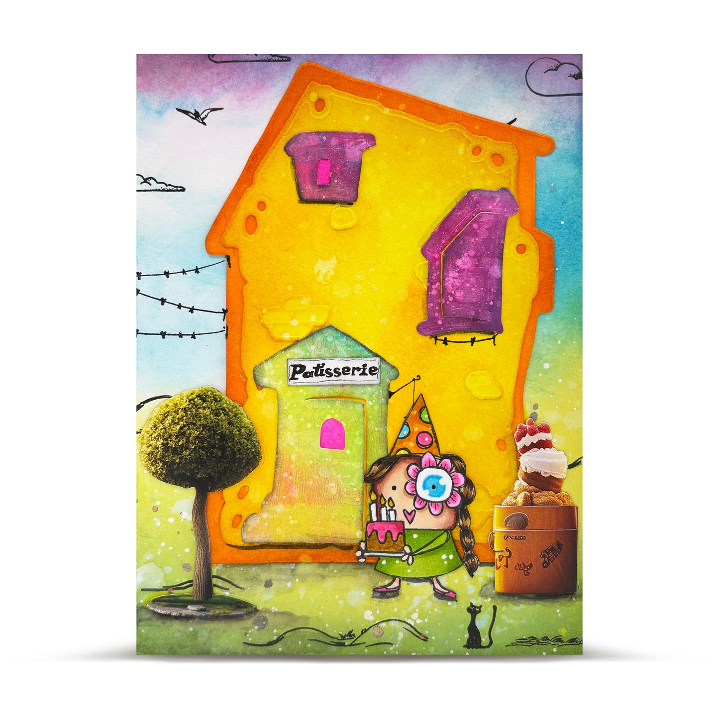 #86 - Ephemera Die-Cuts - Playful Streets