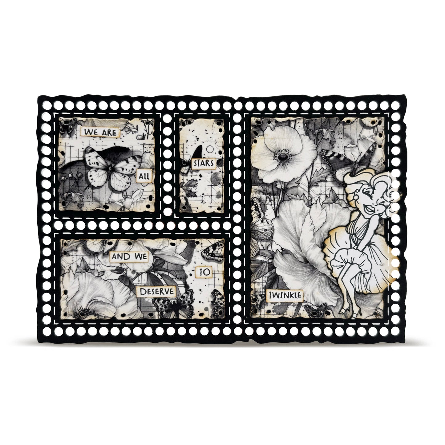 #475 - A7 Clear Stamp Set - Marilyn