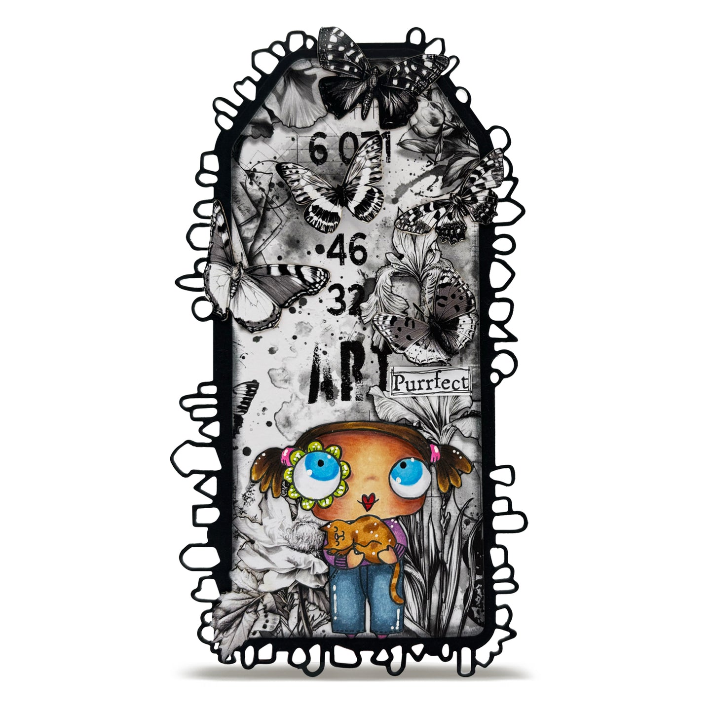 #477 - A7 Clear Stamp Set - Caterday