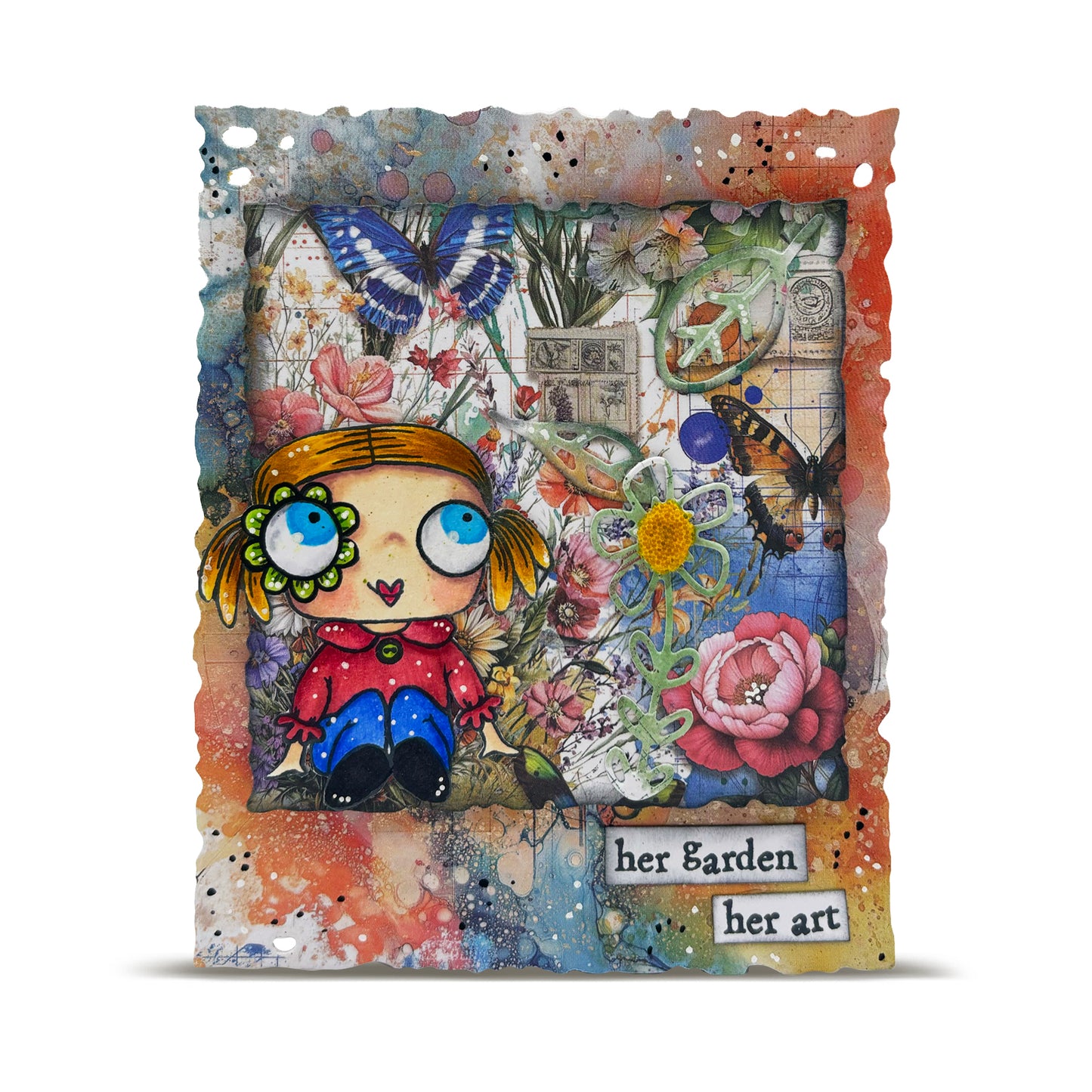 #PA-42 - A6 Design Paper - Florabella Fantasia