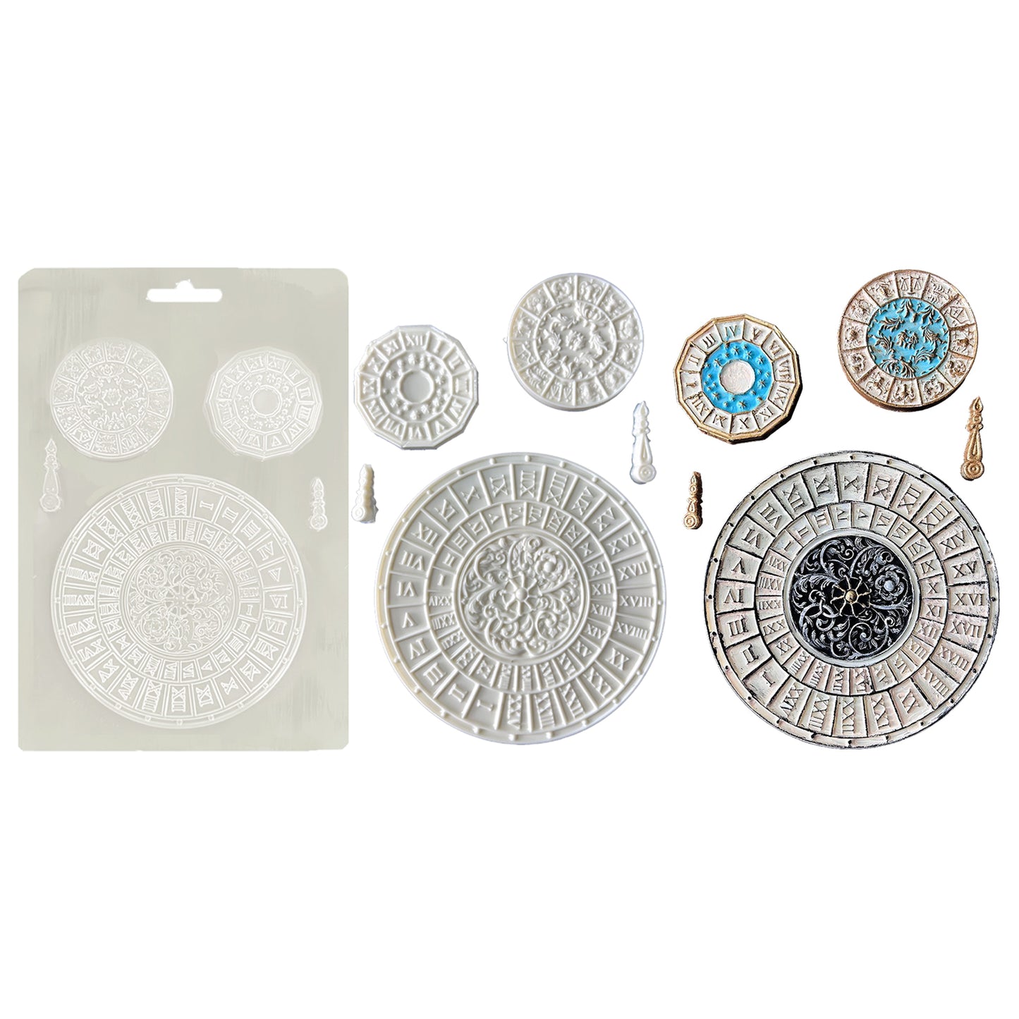 Stamperia Venice City of Art A5 Soft Mould Clocks