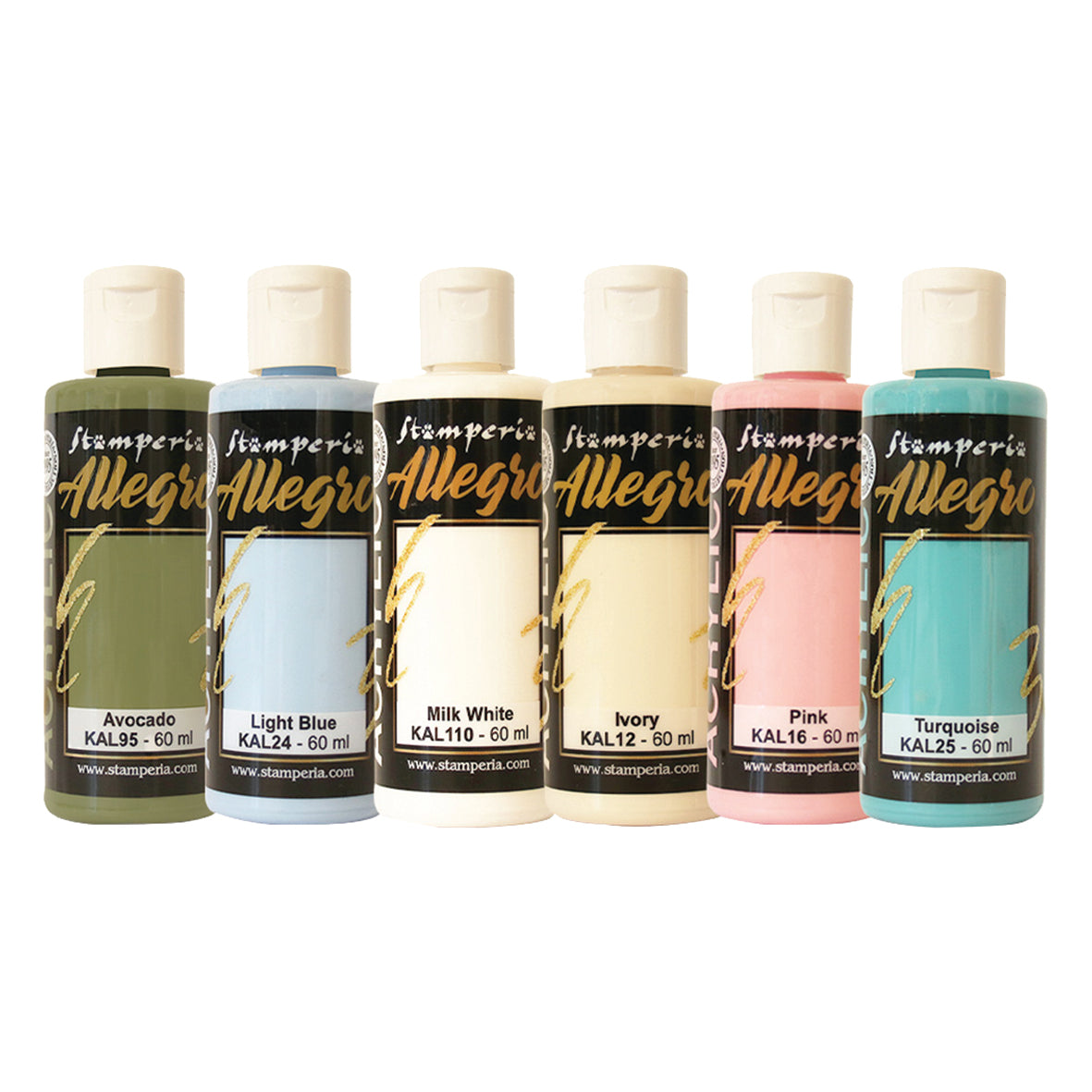 Stamperia CozyFamily Allegro Paint Kit (6pcs)