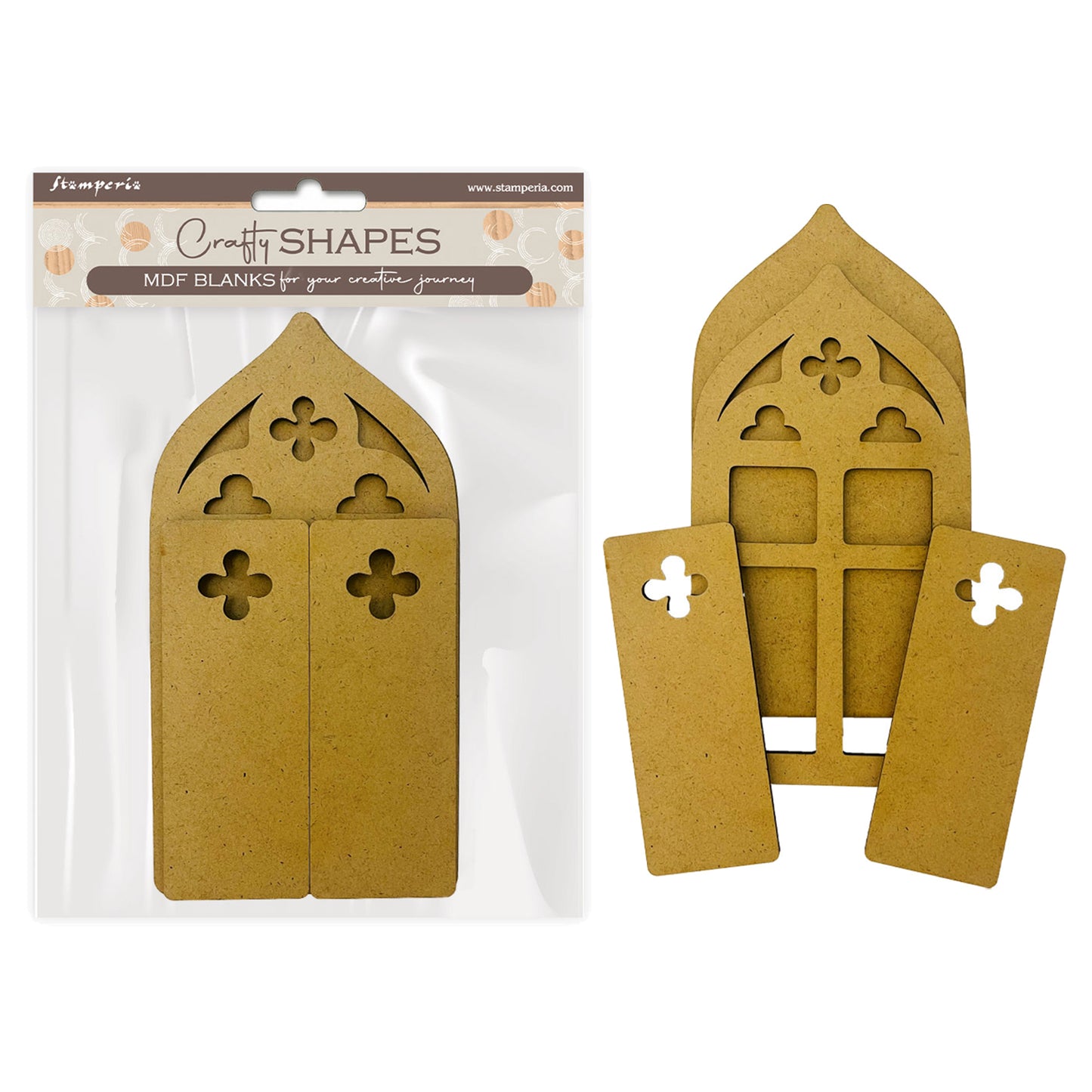 Stamperia Venice City of Art MDF Crafty Shapes Blanks Window