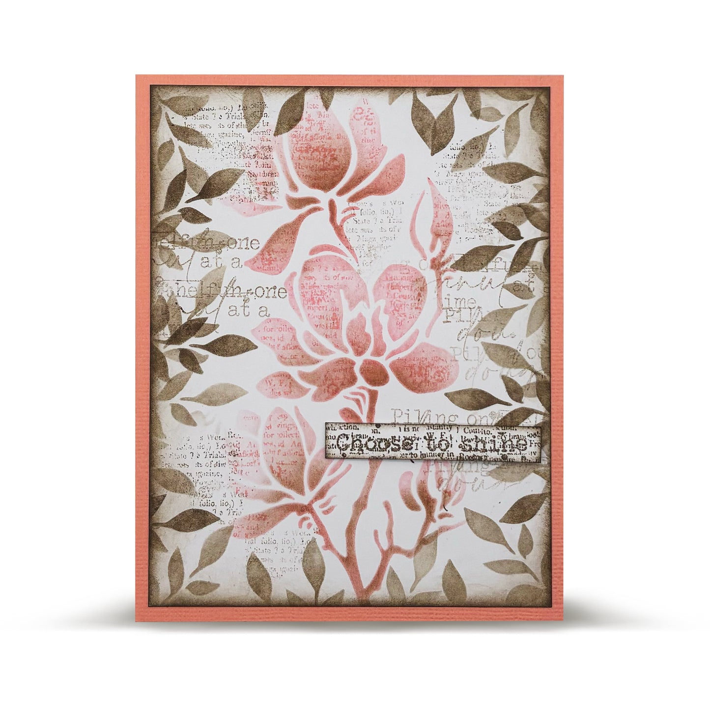 #747 - A6 Clear Stamp Set - Positive Thoughts