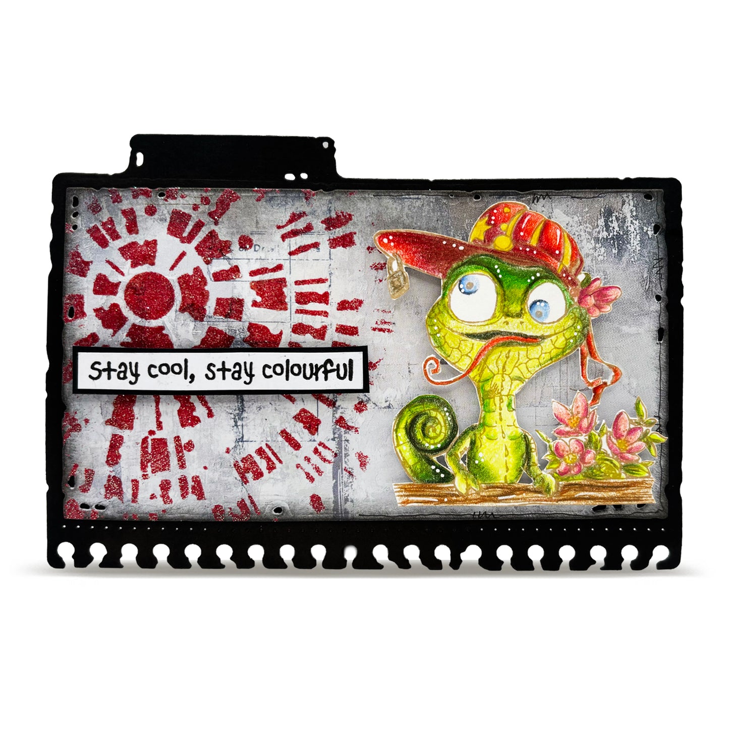 PC-260 - 6x6 (inch) Stencil - Vector Spin