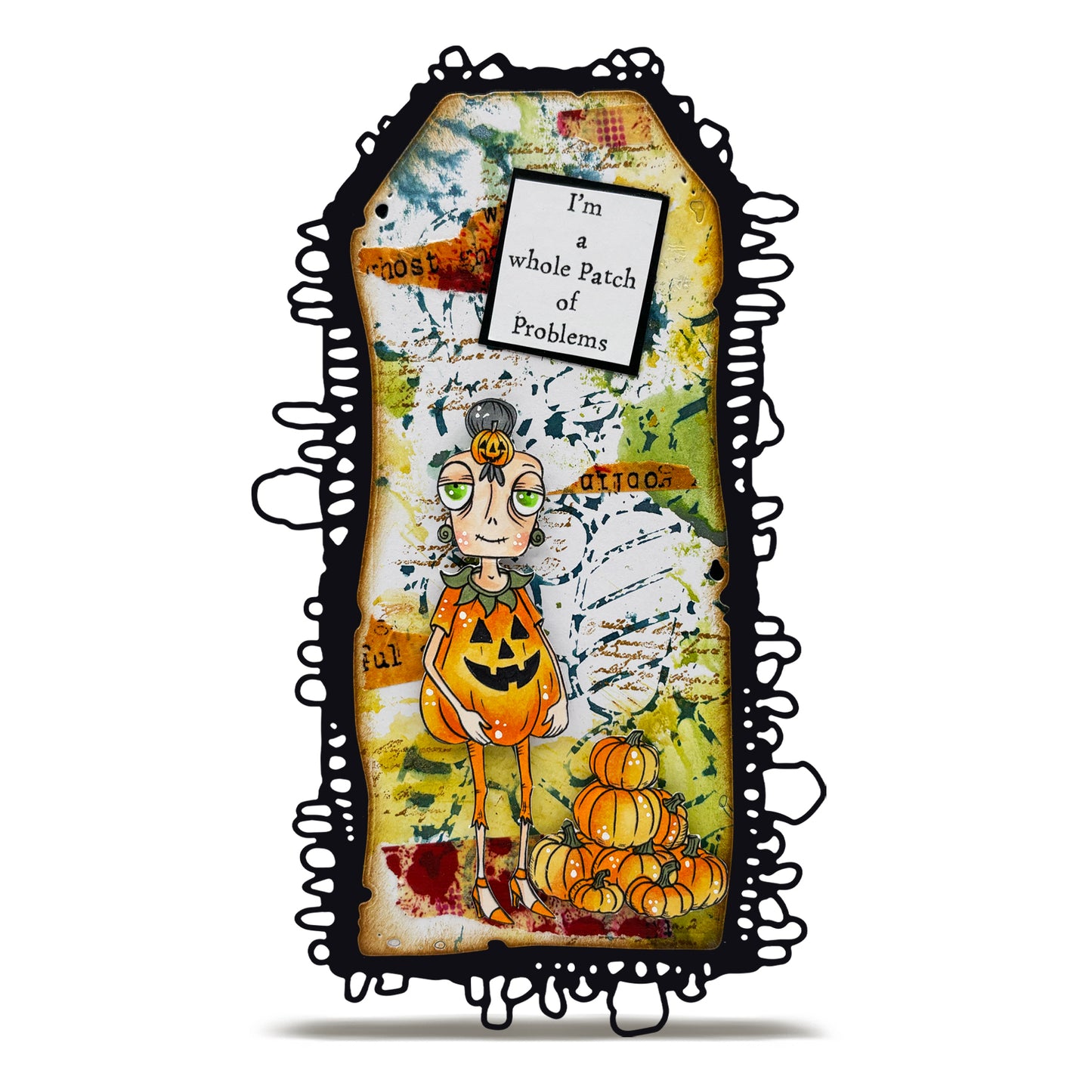 #153 - 6"x6" Stencil - Confection
