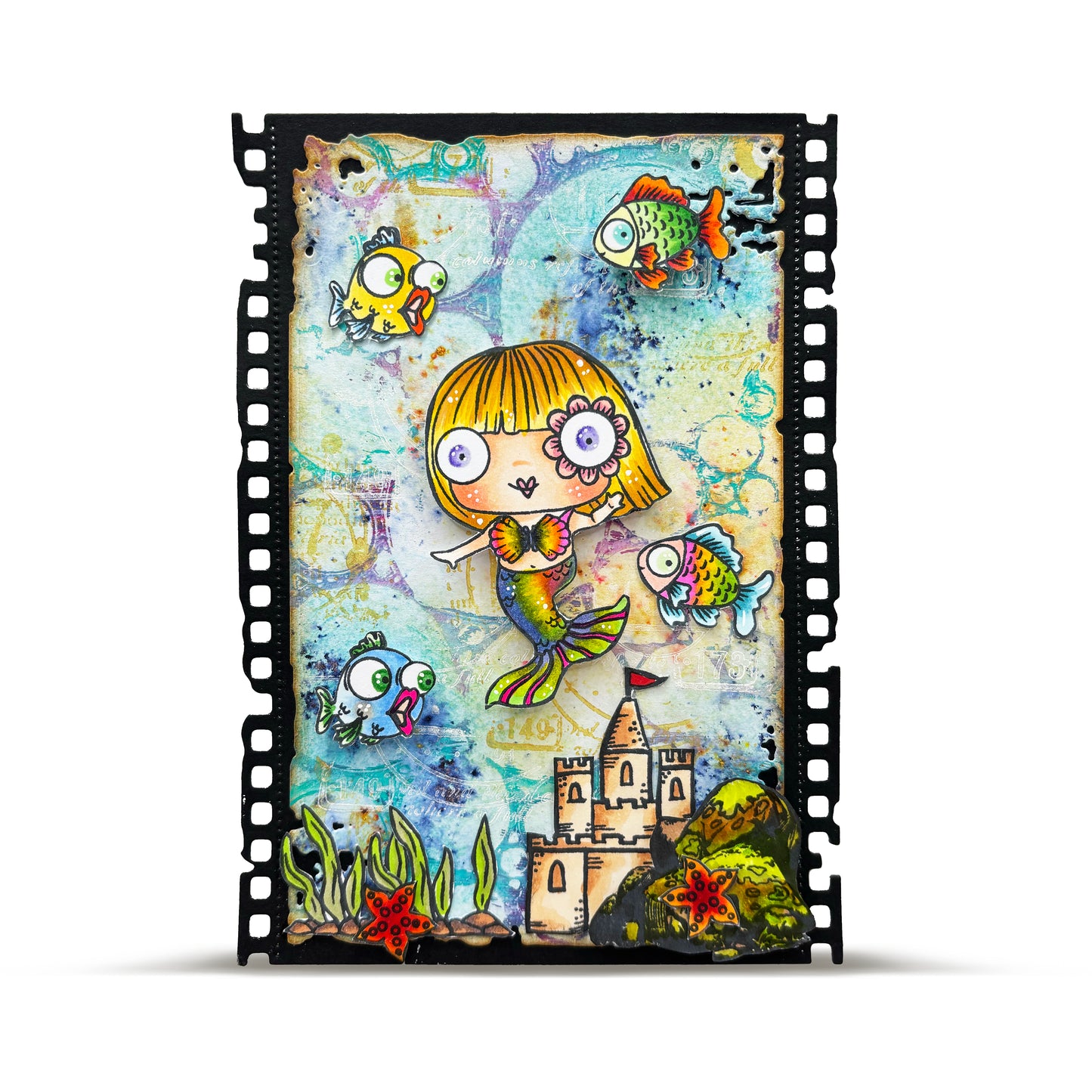 #860 - A6 Clear Stamp Set - Beachfront