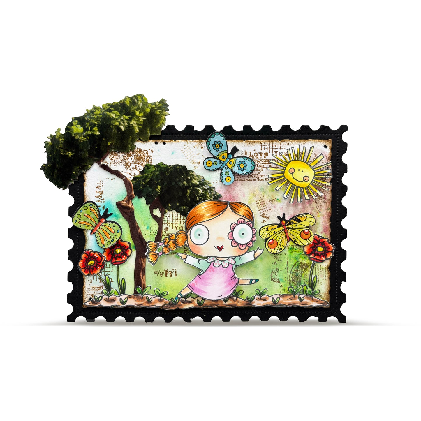 #86 - Ephemera Die-Cuts - Playful Streets