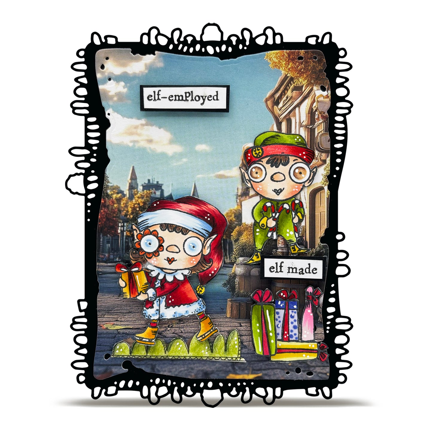 #TP-1316 - A7 Stamp Set - Holiday House