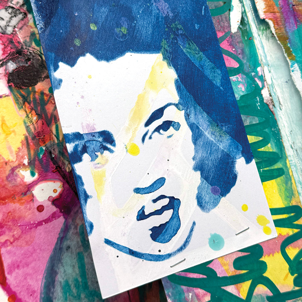 Ranger Dina Wakley MEdia Stencil - Proud Woman