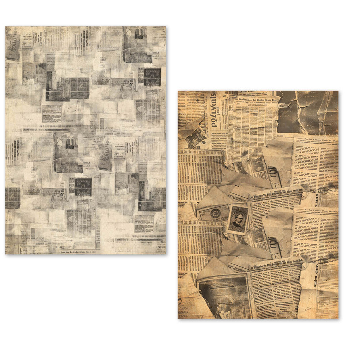 Ciao Bella Tissue Paper Set A5 Newspapers (24pcs)