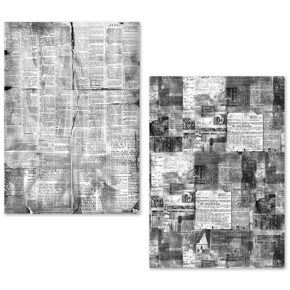 Ciao Bella Tissue Paper Set A5 Newspapers (24pcs)