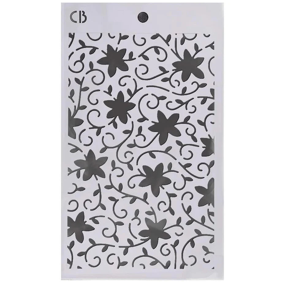 Ciao Bella Winter Season 5x8 Inch Stencil Mix Triple Layer Set