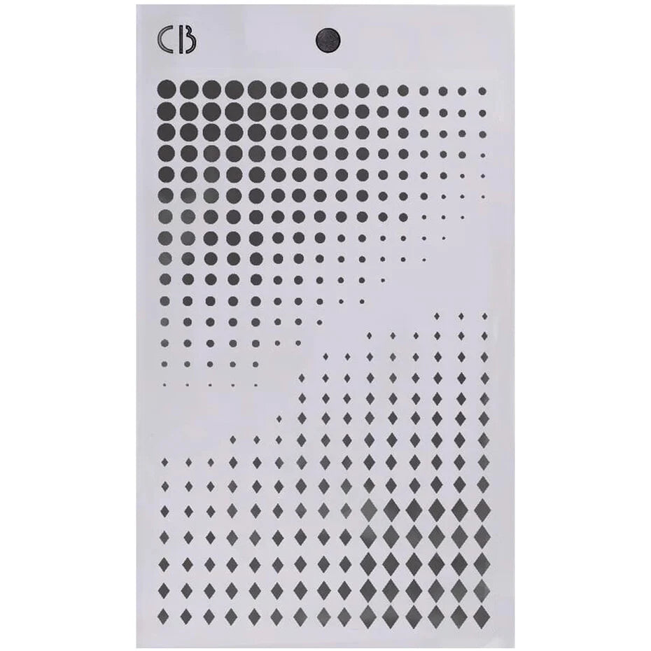 Ciao Bella Winter Season 5x8 Inch Stencil Mix Triple Layer Set