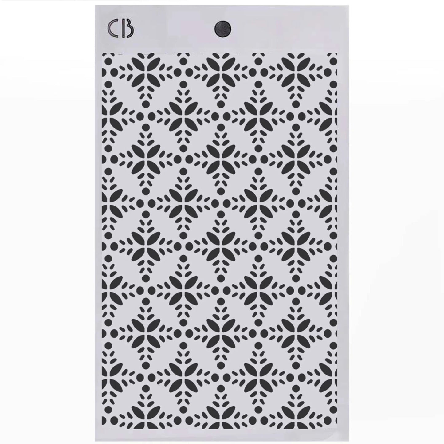 Ciao Bella Winter Season 5x8 Inch Stencil Mix Triple Layer Set