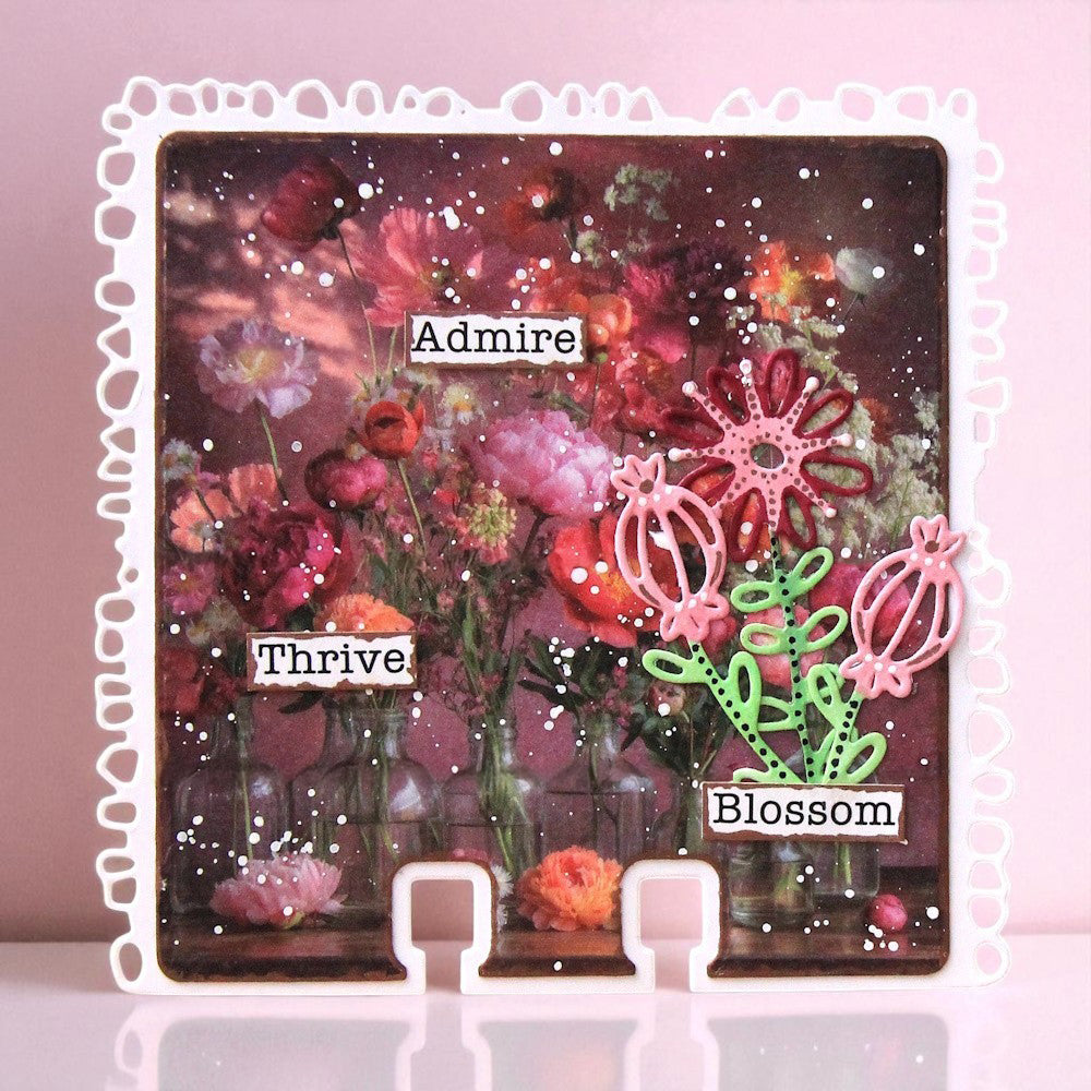 #MT-127 - Washi Tape - Peony Pinks (Layer-It-Up!)