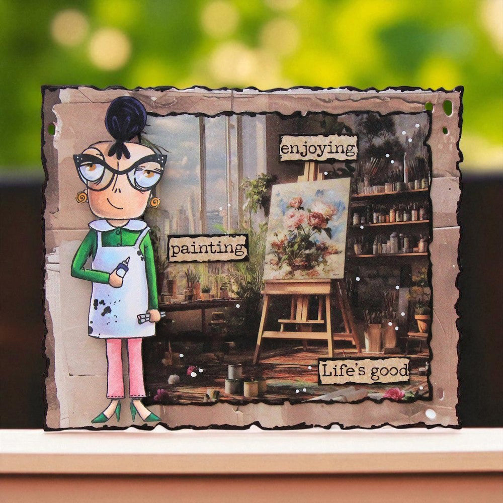#49 - A6 Ephemera Die-Cuts - Funny Bone Funnies