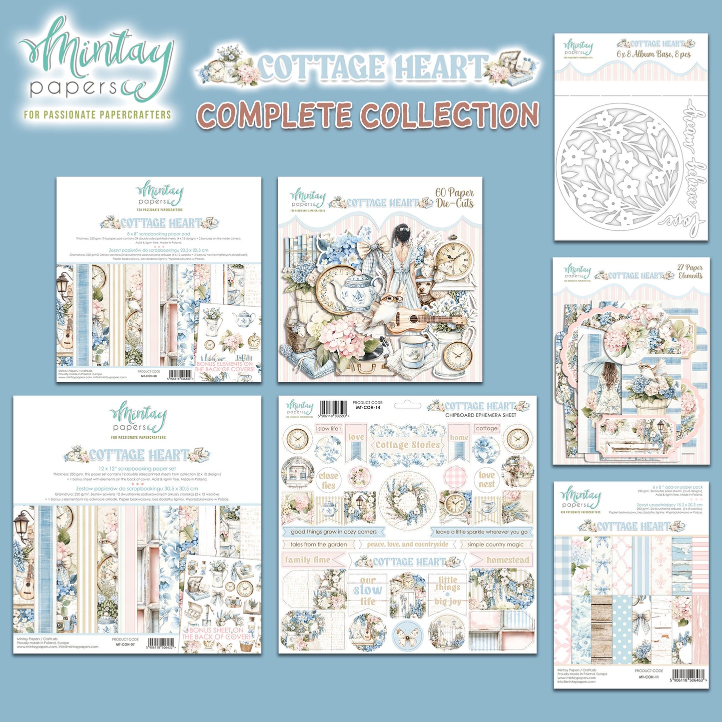 Mintay Cottage Heart Complete Collection