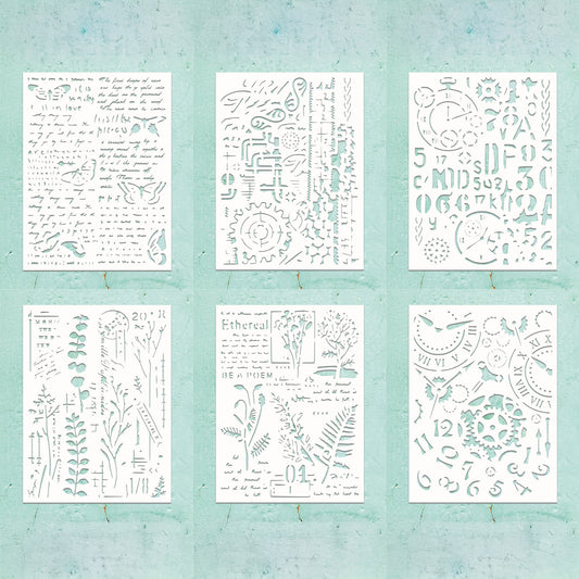 Mintay Kreativa Stencil Mixed Bundle 6-11