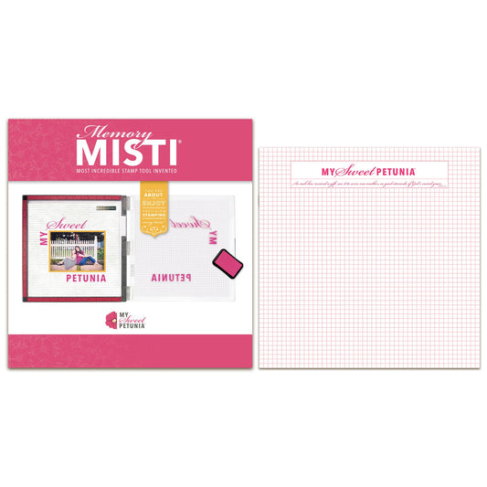 My Sweet Petunia Memory MISTI & Memory Grid Paper Pad