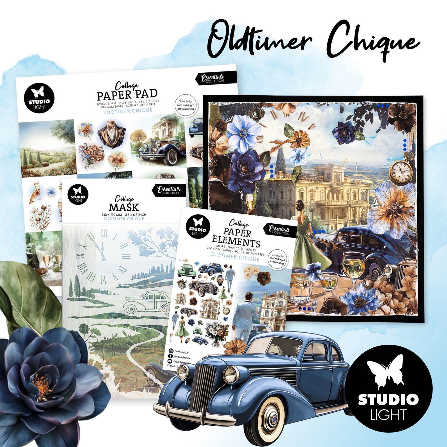 Studio Light Essentials Oldtimer Chique Collage Bundle