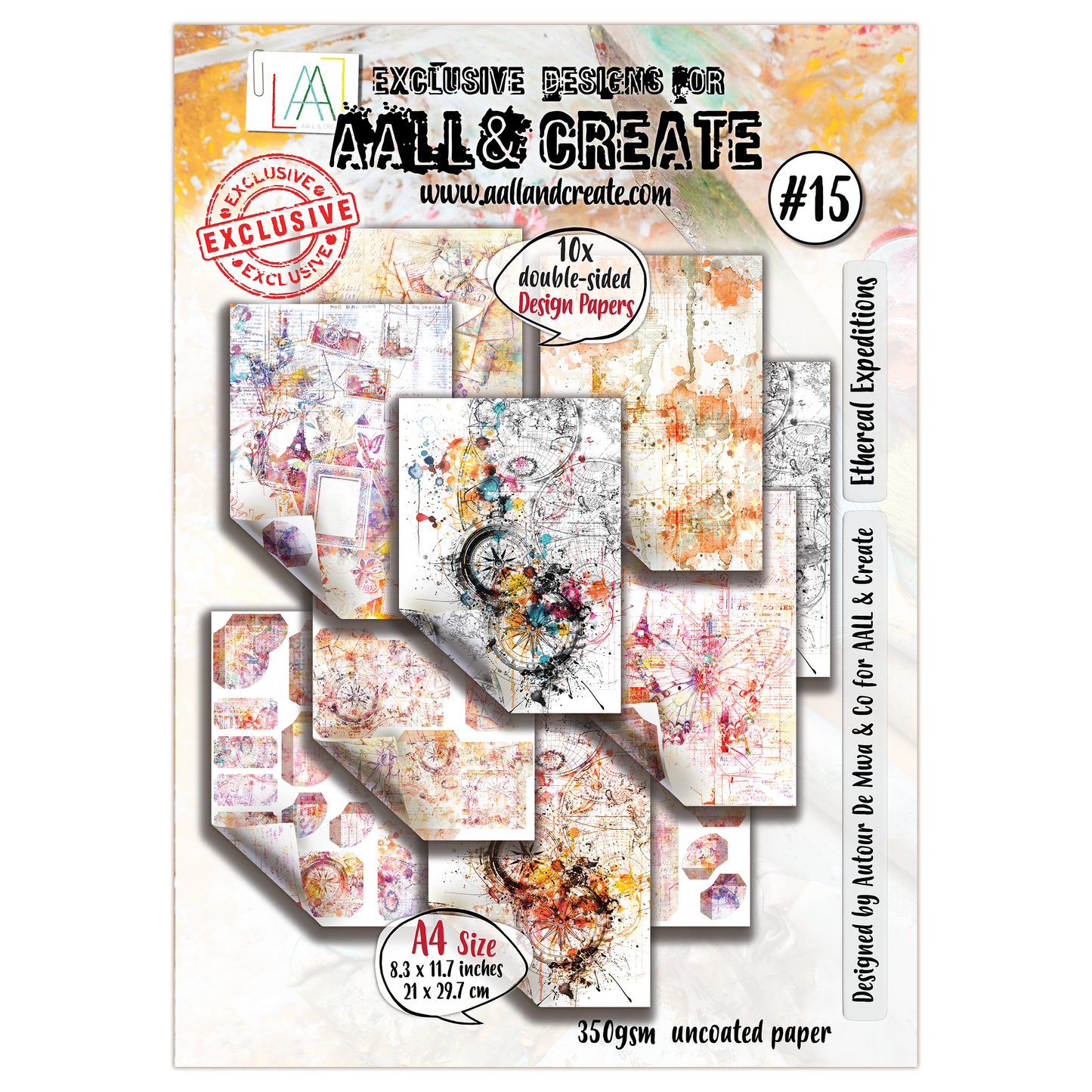 #15 - A4 Design Paper - Ethereal Expeditions