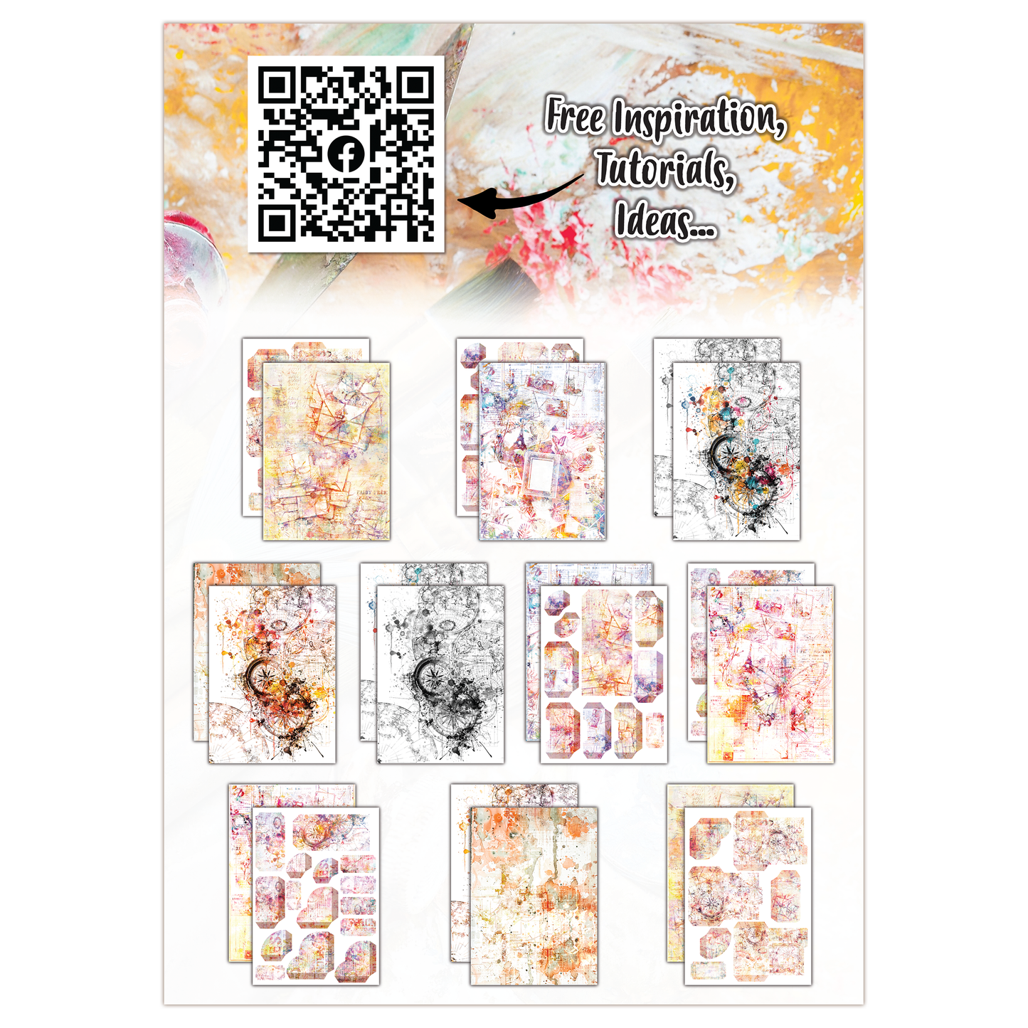 #15 - A4 Design Paper - Ethereal Expeditions
