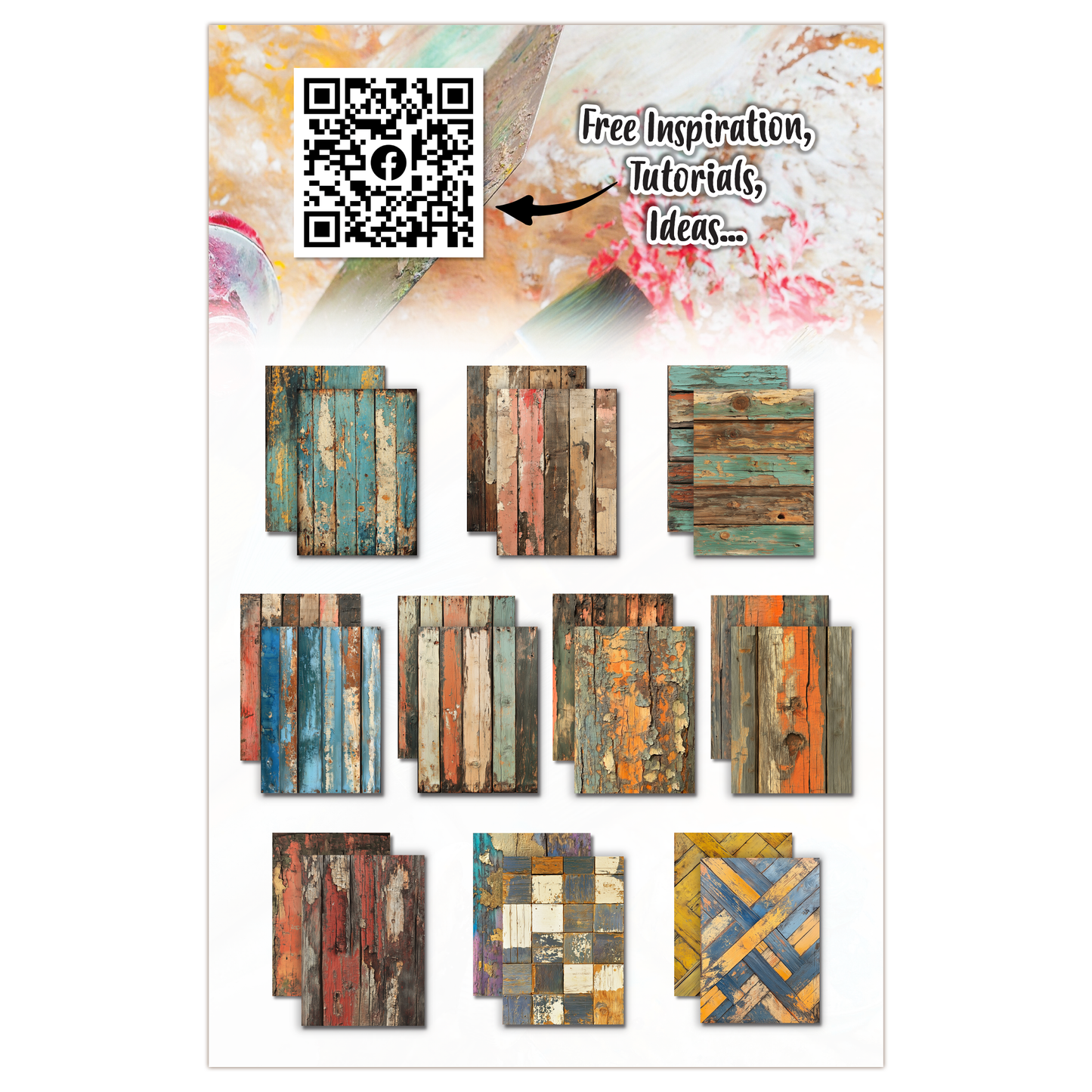 #26 - A5 Design Paper - Distressed Dreams